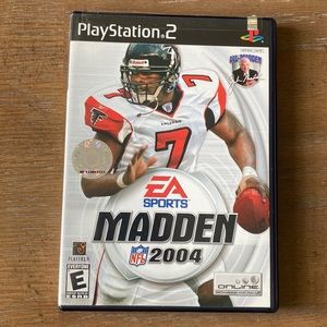 Original "Madden 2004" PlayStation 2 Game